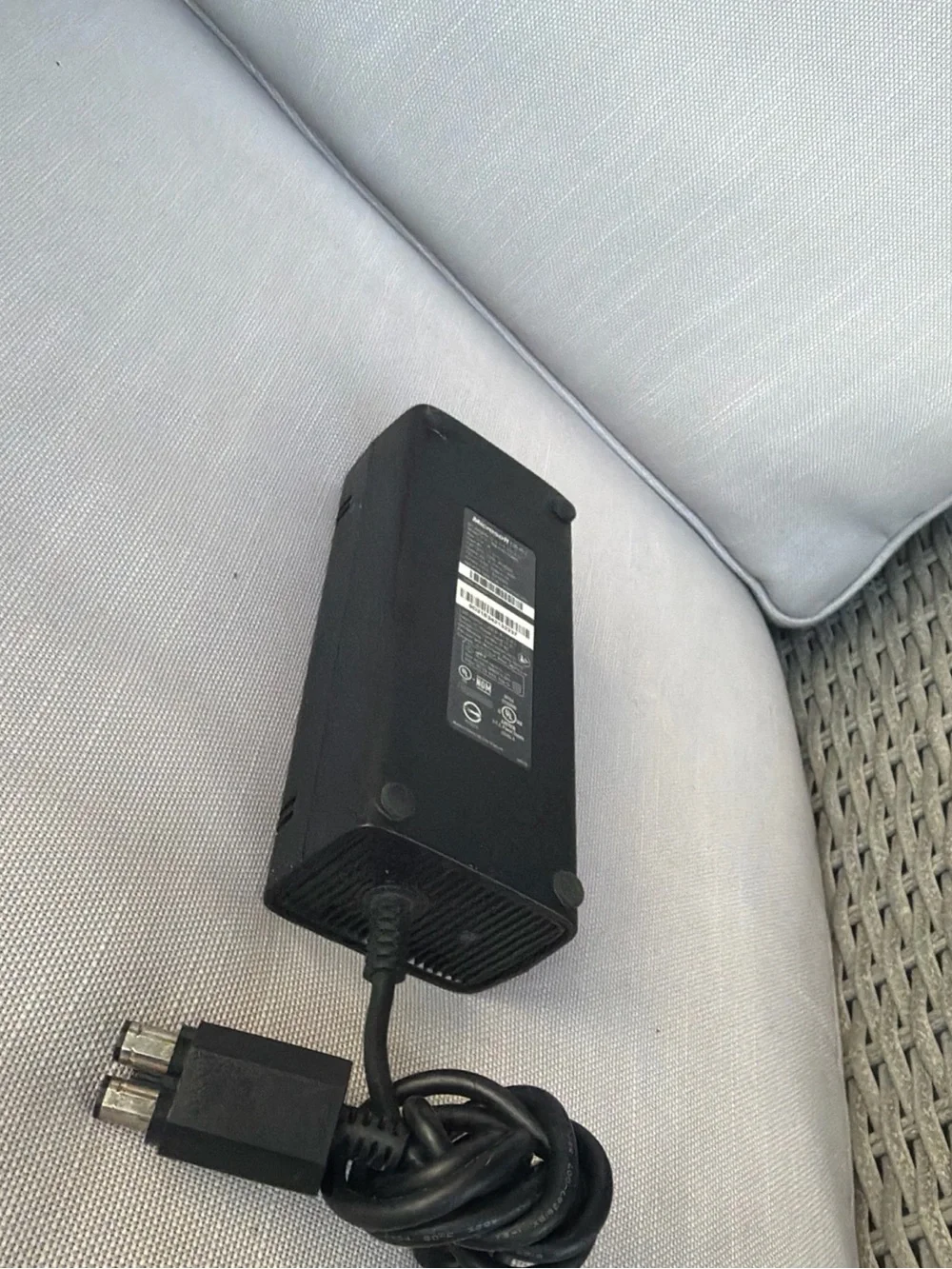 OEM Microsoft Xbox 360 S AC Adapter Power Supply Brick A10-120N1A •No Cable•